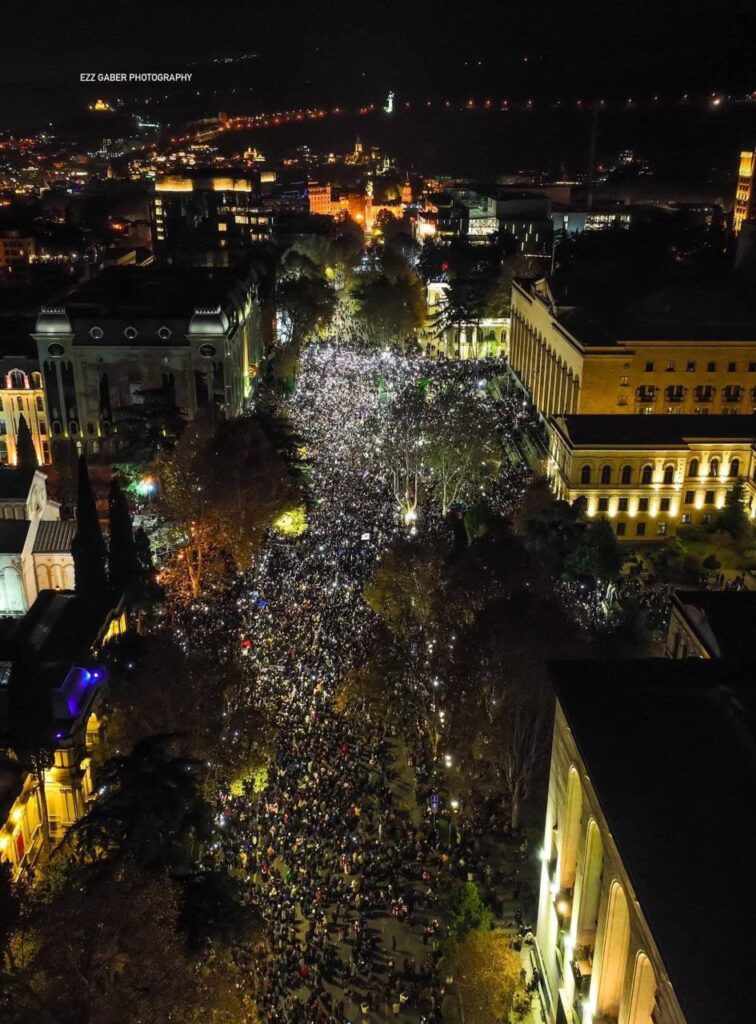 photo 2024 11 29 21 28 44 новости акция протеста в тбилиси, МВД Грузии, Протест-2024