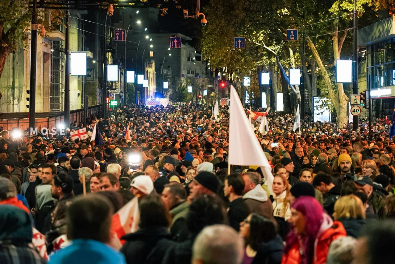 tbilisi life новости акция протеста в тбилиси, оппозиция Грузии, ТГУ