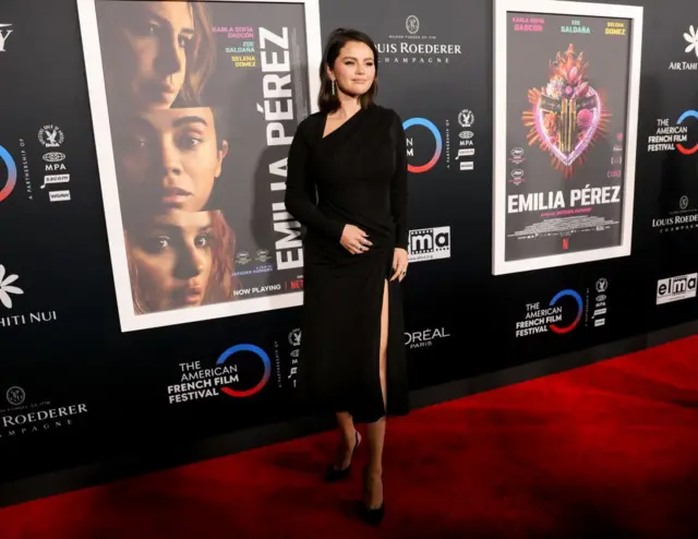 Селена Гомес на премьере фильма «Эмилия Перес»