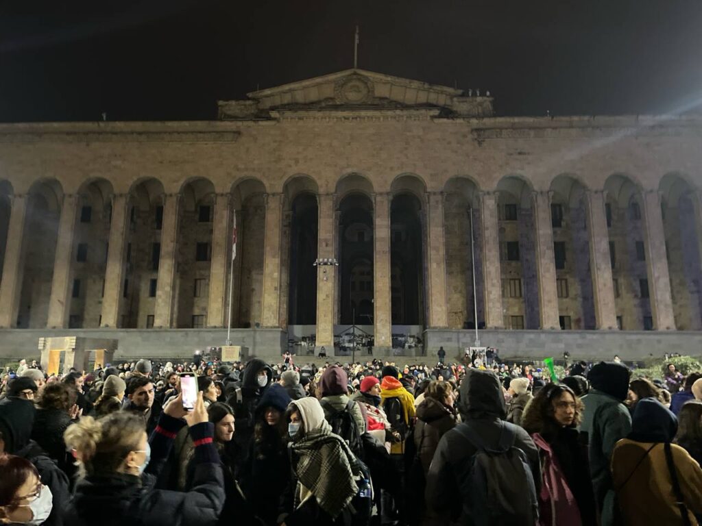 akcia parlament новости акция протеста в тбилиси, Грузия-ЕС, евроинтеграция, задержания на акции протеста