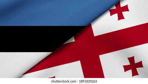 flag estonia georgia 3d illustration 260nw 1891820263 новости Грузинская мечта, Грузия-Эстония, санкции