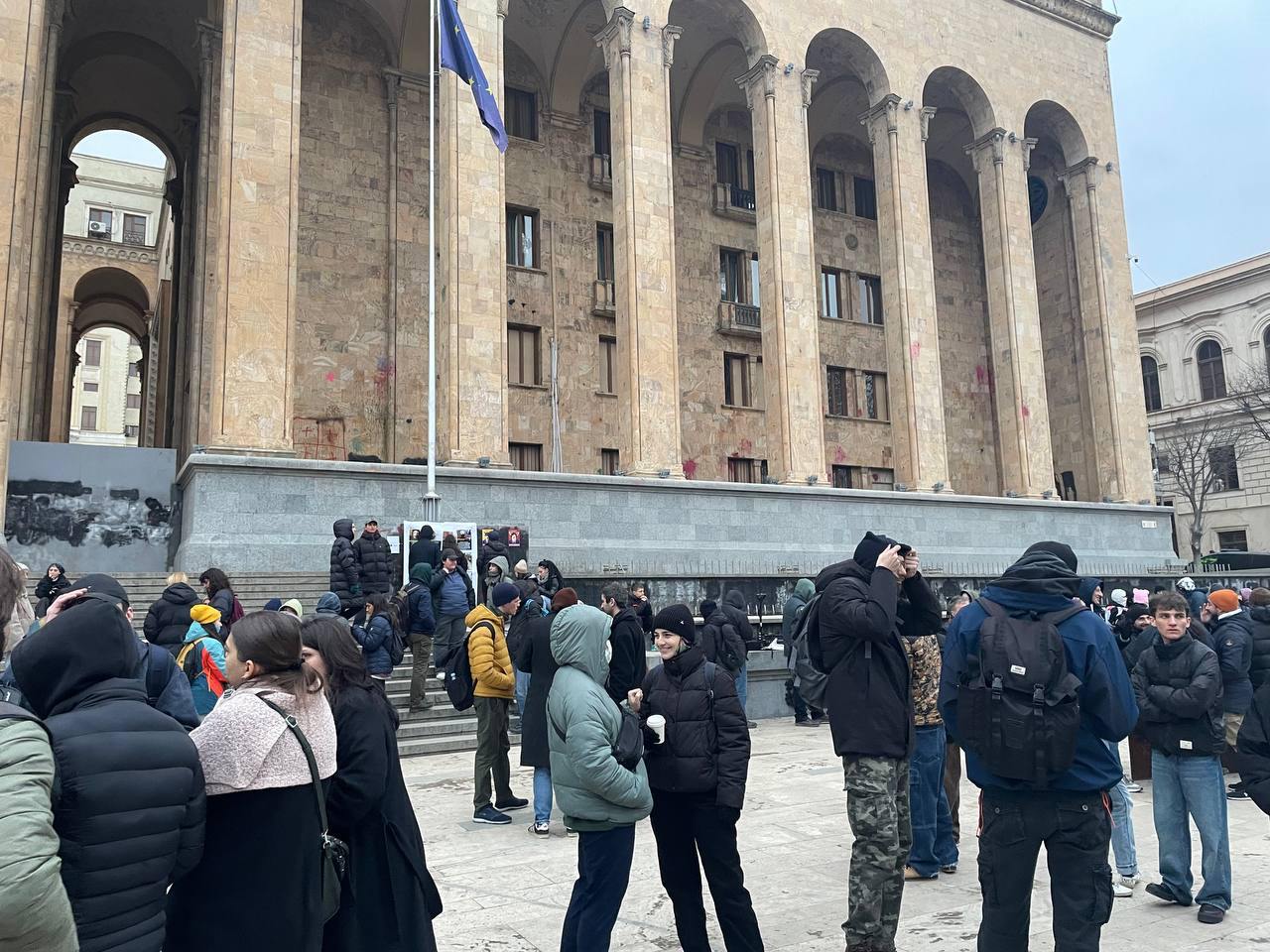 photo 2024 12 07 17 20 50 новости акция протеста в тбилиси, евроинтеграция, Протест-2024, спецназ