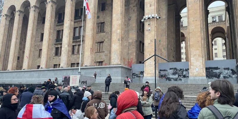 photo 2024 12 07 17 20 51 новости акция протеста в тбилиси, евроинтеграция, Протест-2024, спецназ