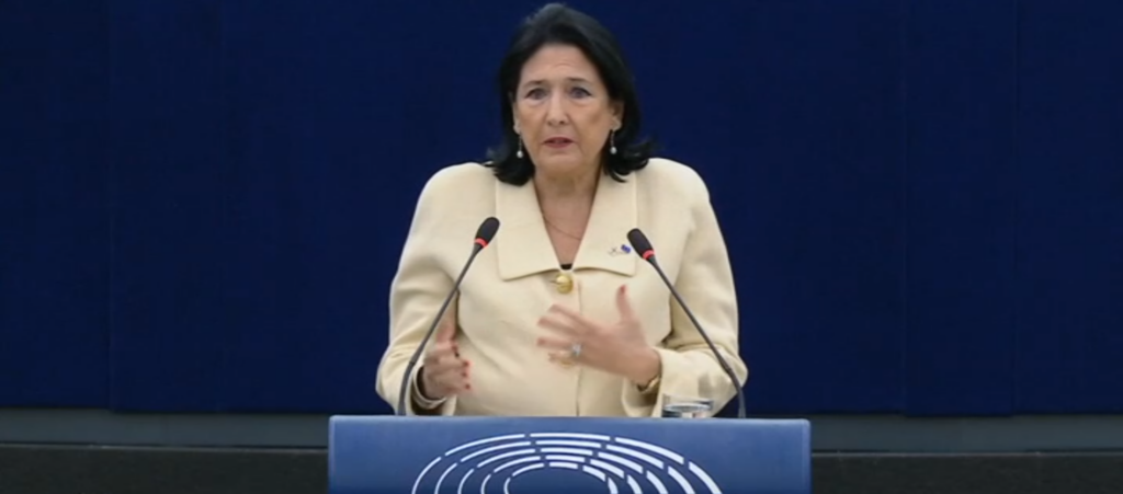 salome zurabishvili новости Европарламент, Президент Грузии, Саломе Зурабишвили