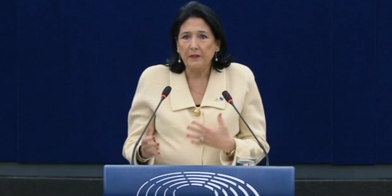 salome zurabishvili новости Европарламент, Президент Грузии, Саломе Зурабишвили