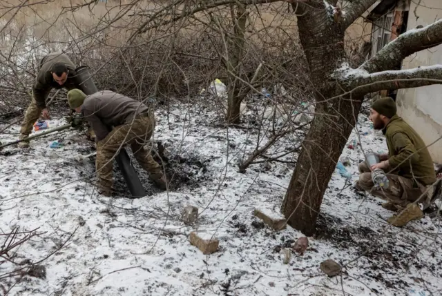 Украинские военные