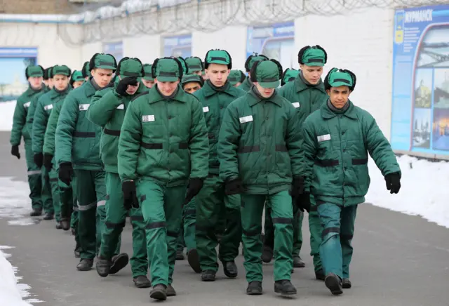 В колонии для несовершеннолетних (архивный снимок)