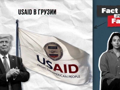 2025 02 11 00.33.28 Fact or Fake featured, USAID, Грузия-США, Дональд Трамп