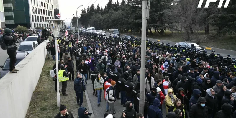 321321 новости Tbilisi Mall, акция протеста в тбилиси