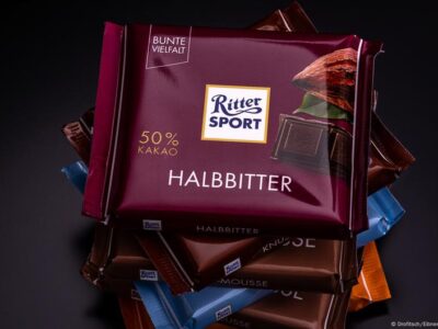 64492106 403 Deutsche Welle Ritter Sport, шоколад