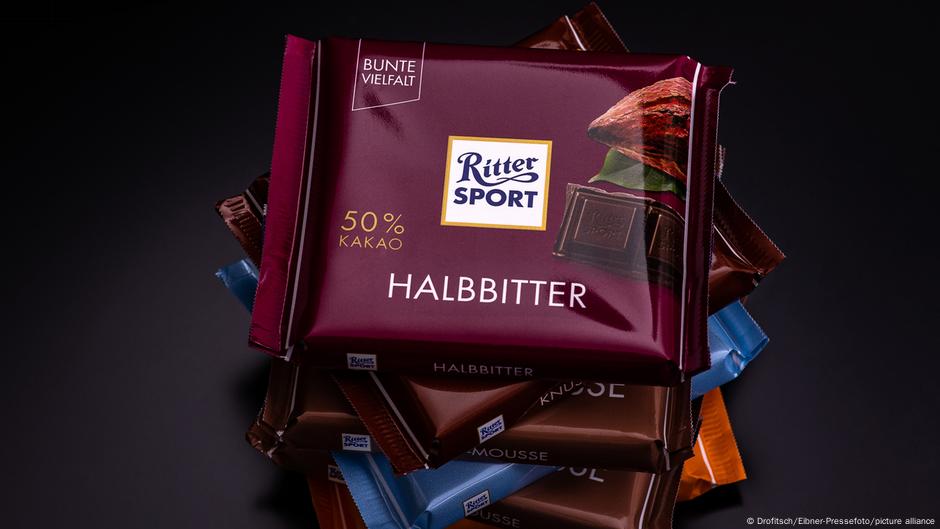 64492106 403 Deutsche Welle Ritter Sport, шоколад