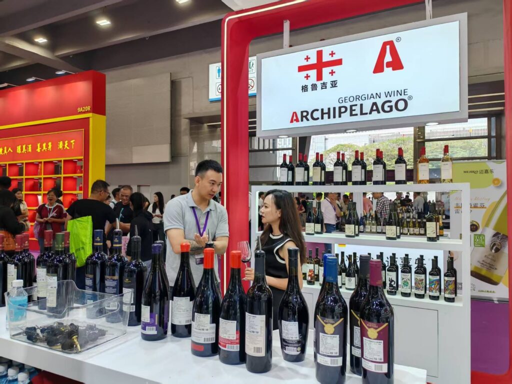 1 3 новости Interwine China 2025, Грузия-Китай, Национальное агентство вина Грузии, туризм