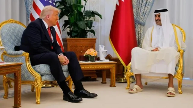 Дональд Трамп в Катаре 