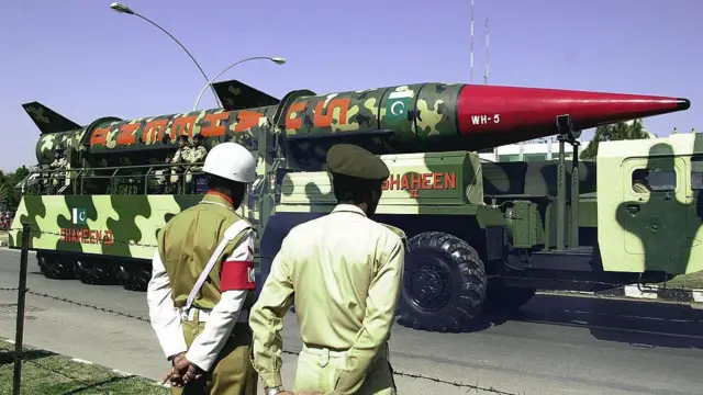 Пакистанская ракета класса «земля-земля» Shaheen II 