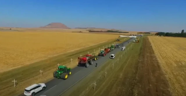 Акция протеста в ЮАР