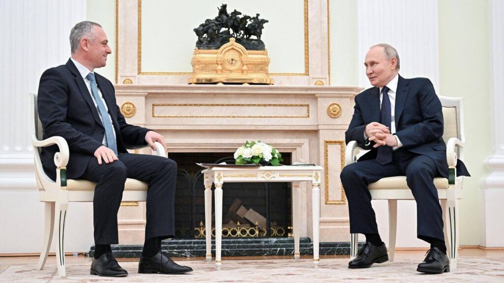 gunba putin новости Путин-Гунба