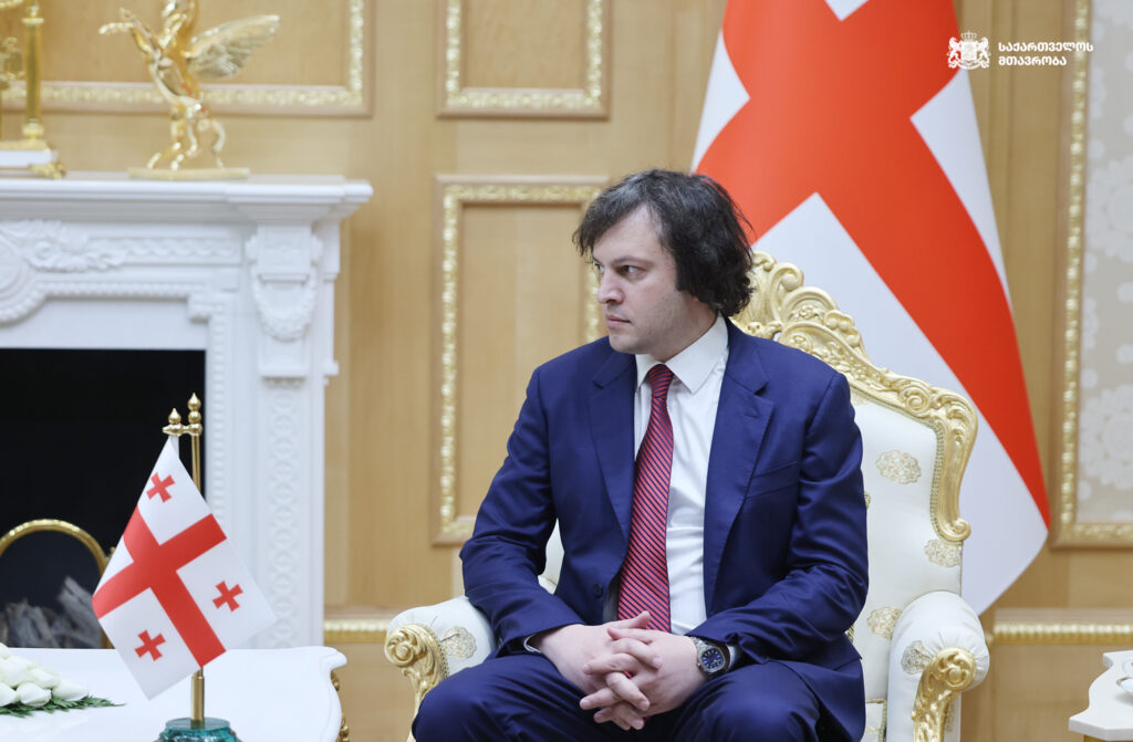 irakli kobax новости Грузия-США, Джей Ди Вэнс, Дональд Трамп, Ираклий Кобахидзе, открытое письмо, премьер Грузии