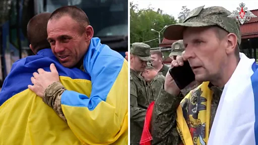 Второй этап обмена «1000 на 1000»: что известно о вернувшихся в Украину 307 военнопленных? 4 p0ld8jvv.jpg Новости BBC обмен военнопленными