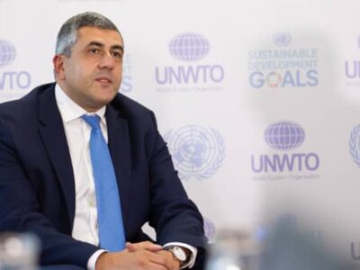 zurab pololikashvili 1 1 новости UNWTO, генсек Всемирной туристской организации ООН, Грузия-ОАЭ, Зураб Пололикашвили, Ираклий Кобахидзе, правительство Грузии, премьер Грузии