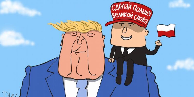 72758163 403 Deutsche Welle Кароль Навроцкий, Трамп-Навроцкий