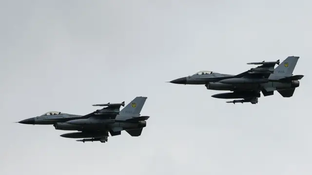 Самолеты F-16 Вооруженных сил Украины