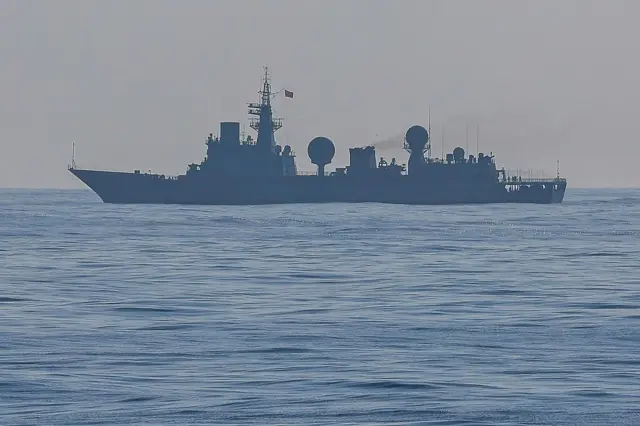 Китайский военный корабль