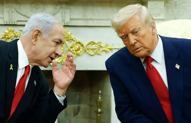 Биньямин Нетаньяху и Дональд Трамп