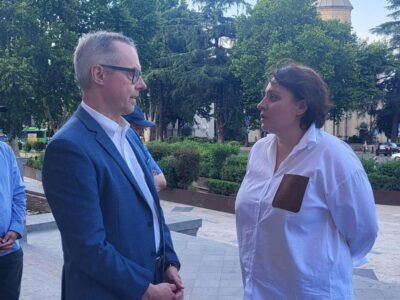 fisher xoshtaria новости арест оппозиционеров, Гедеван Попхадзе, Грузинская мечта, Петер Фишер, Элене Хоштария