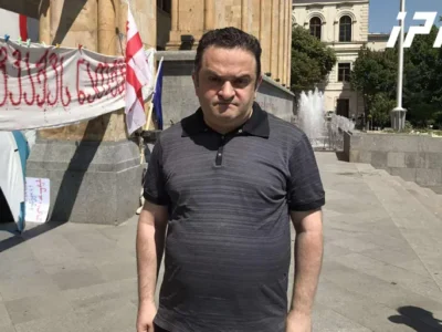 gedevan popxadze новости акция, Гедеван Попхадзе, голодовка, Элене Хоштария