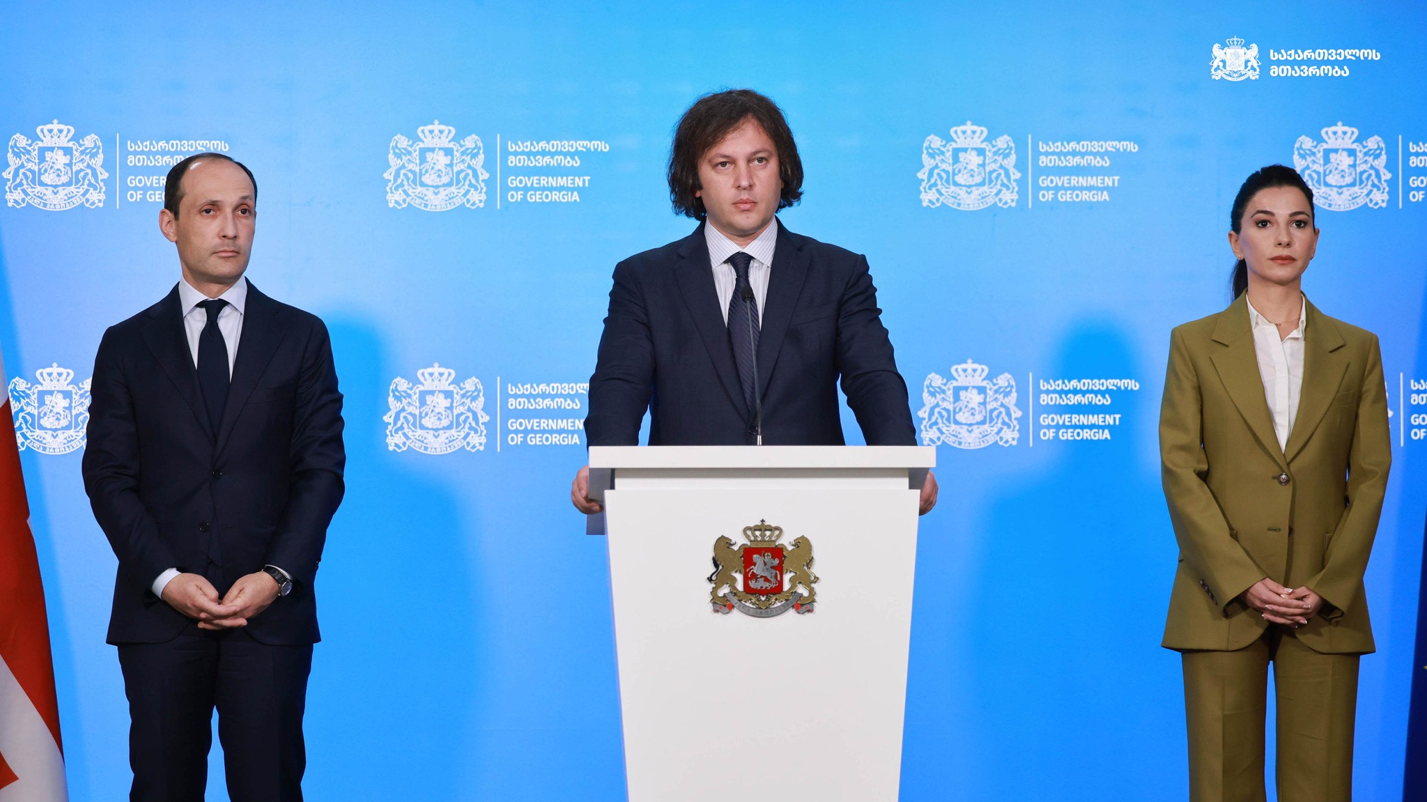 kvrivishvili новости арест оппозиционеров, Ираклий Кобахидзе, премьер Грузии