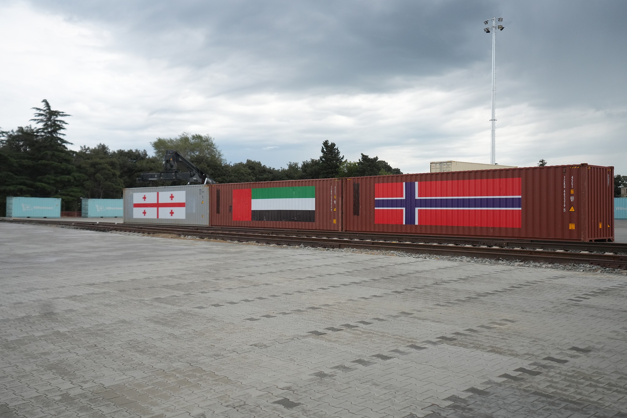 suxoi port новости Агентство железных дорог Грузии, грузоперевозки, железная дорога, Минэкономики Грузии, порт Анаклия, Средний коридор, Тбилисский сухой порт