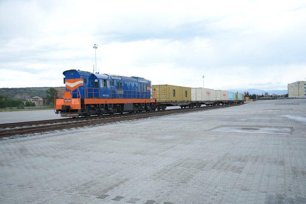 suxoi port 2 новости Агентство железных дорог Грузии, грузоперевозки, железная дорога, Минэкономики Грузии, порт Анаклия, Средний коридор, Тбилисский сухой порт