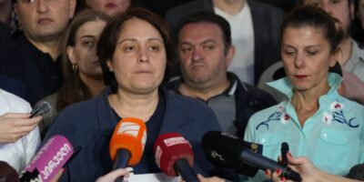 xoshtaria xowtaria политика Гедеван Попхадзе, голодовка, Грузинская мечта, Элене Хоштария