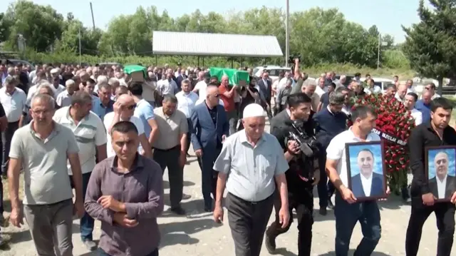 Прощание с братьями Сафаровыми