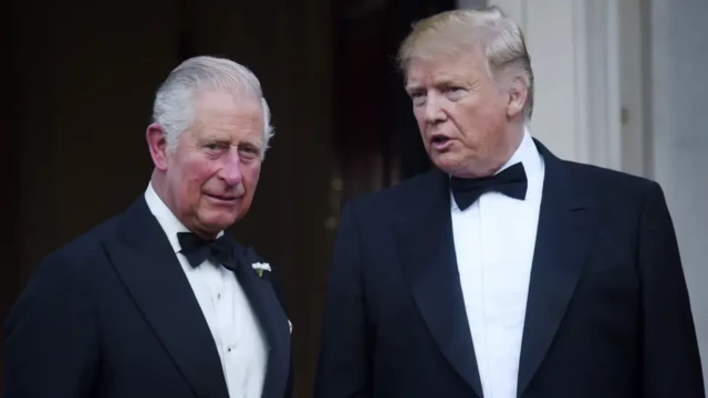 принц Чарльз и Дональд Трамп
