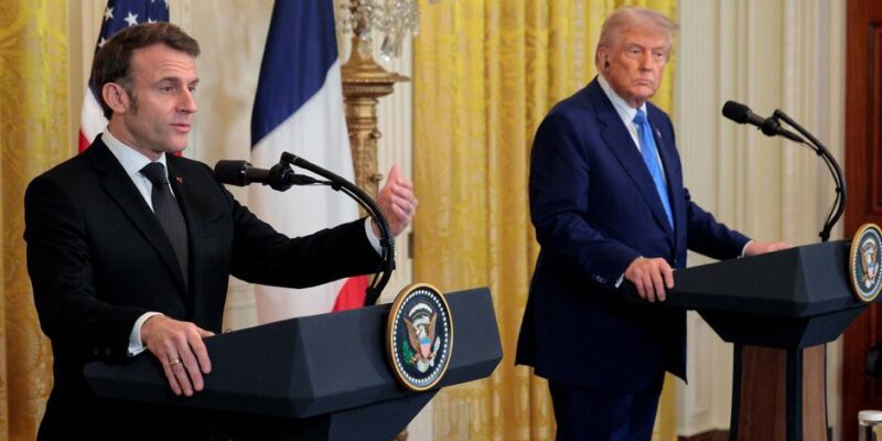 71736270 403 Deutsche Welle пошлины Трампа, Эммануэль Макрон