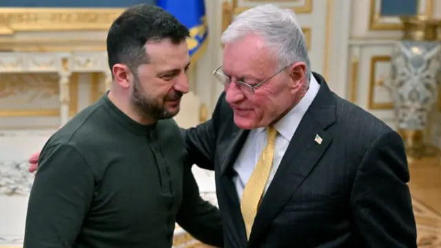 Зеленский и Келлог