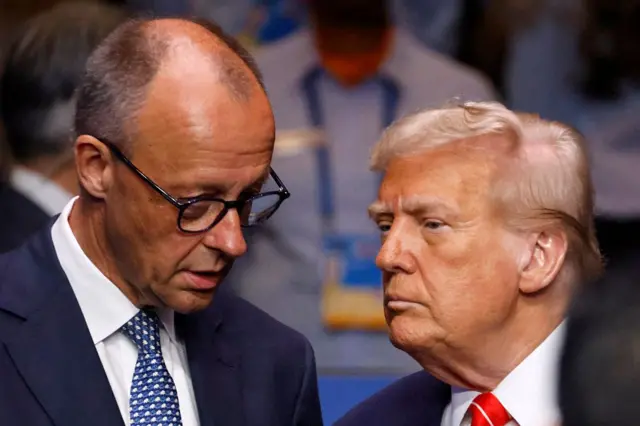 Мерц и Трамп