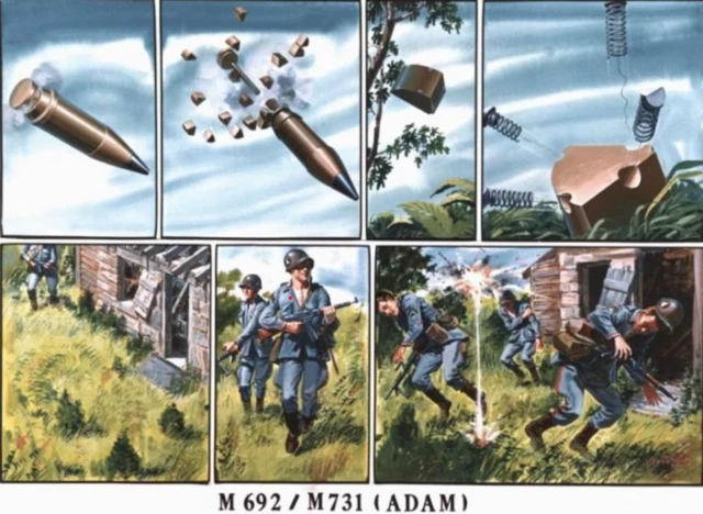 Описание работы американской системы дистанционного минирования ADAM