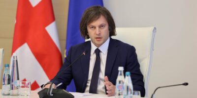 iraklii kobaxidze premier политика Грузия-ЕС, Ираклий Кобахидзе, Кая Каллас, премьер Грузии