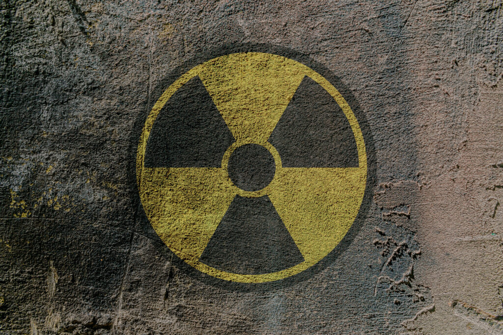 sign of radioactive danger depicted on a concrete 2024 11 27 19 36 47 utc 1 политика featured, Грузия