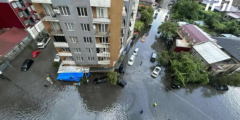 321321 новости Батуми, ливень, стихия