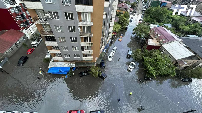 321321 новости Батуми, ливень, стихия