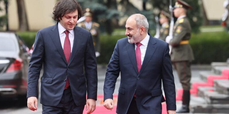 pashinyan kobaxidze новости Армения. Грузия, Пашинян-Кобахидзе