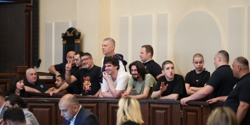 1 новости акции протеста в Грузии, дело 8-ми, Тамар Мчедлишвили