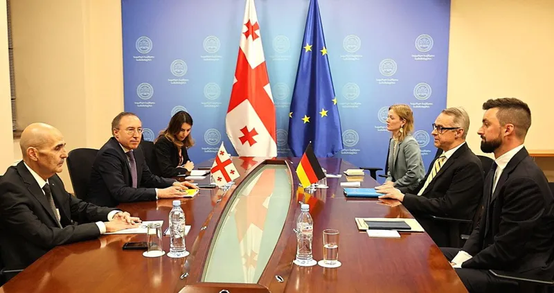 3213 1 новости Германия-Грузия, министерство иностранных дел, Петер Фишер, посол Германии