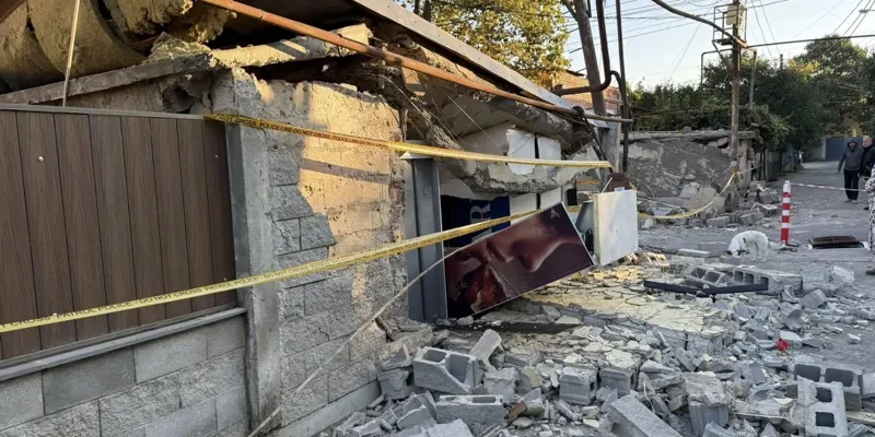 32131 3 новости взрыв, Министерство внутренних дел Грузии, Служба по управлению чрезвычайными ситуациями