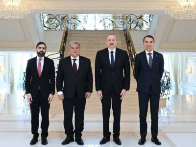 adnan ahmadzada ve president новости OC Media, Аднан Ахмедзада, Азербайджан, нефть