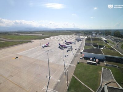 aeroport polosa новости взлетно-посадочная полоса, Ираклий Кобахидзе, Кутаисский аэропорт, Мариам Квривишвили, Международный аэропорт Кутаиси, Минэкономики, премьер Грузии