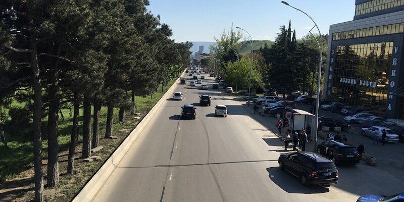 agmashenebeli новости Аллея Агмашенебели, движение транспорта, Дигомская трасса, мостовой переход, мэрия Тбилиси
